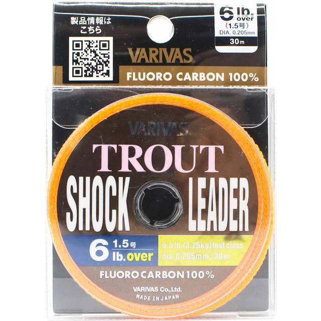 Varivas Fluorocarbon Trout Shock Leader Line 30m 6lb (5231) ren