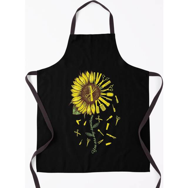 Hair Stylist Hair Dresser Barber You're Sunshine Sunflower Grill Aprons for Kitchen BBQ Chef