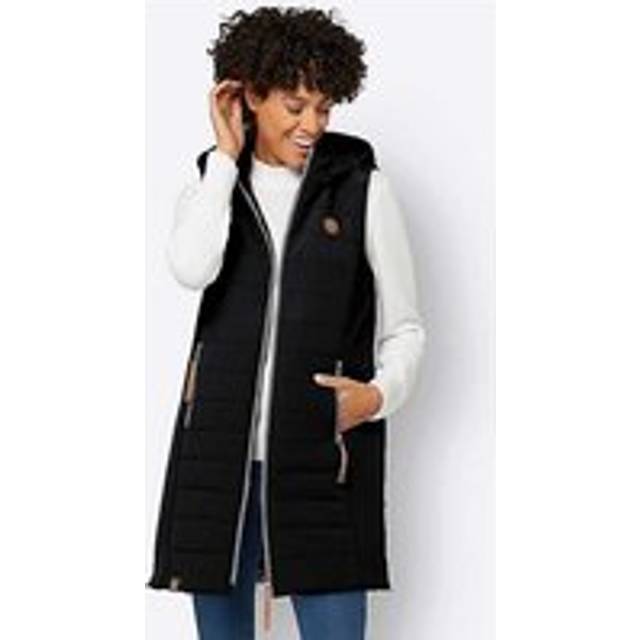 Witt Long Gilet - Black