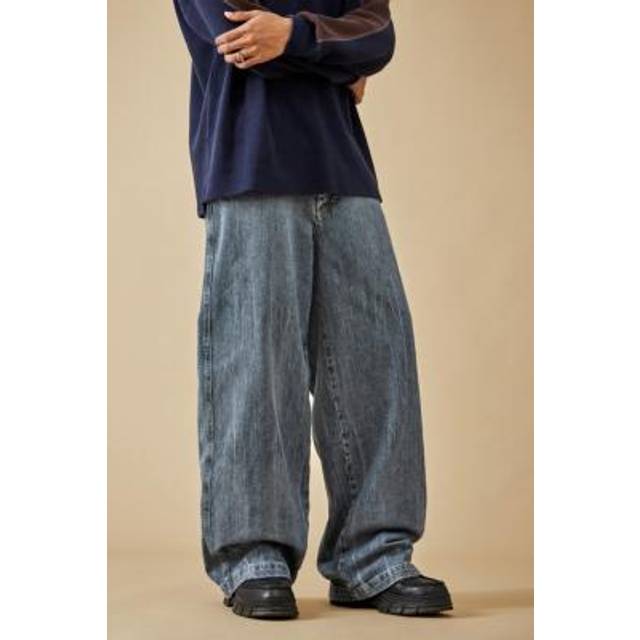 BDG Neo Skate Grey Wash Jeans - Blue 28W 30L at Urban Outfitters