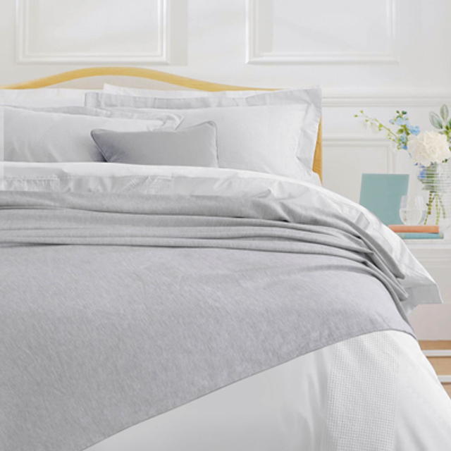 Tribeca Living Yarn Dyed Cotton Silk Blanket King size  Incredibly Soft and Breathable Oversized Blanket for All season  Fade Re