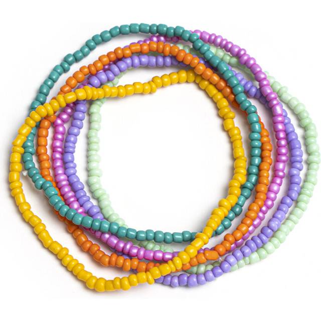 1/3/6pcs Heart Creative Bohemian Style Women Anklet Adjustable Beach Bracelet Beaded Anklet Jewelry Accessories