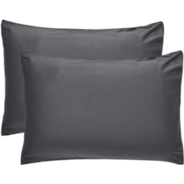 California Design Den - Silky Soft 100% Rayon from Bamboo Cases King Size  Set of 2 for Smooth Hair & Skin  Fits King Pillows  Dark Gray Pillow Covers
