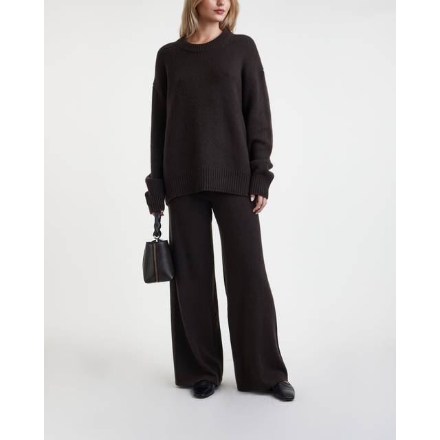 LISA YANG Brown Sofi Lounge Pants - WO Wood - 2