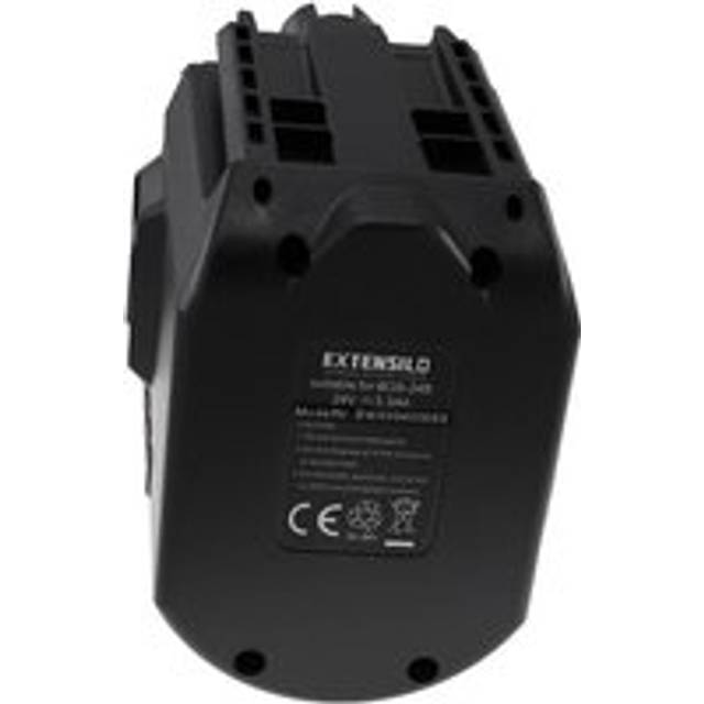 Extensilo - Battery Replacement for Bosch 2607335190, 2607335192, 2607335215, 2607335216 for Electric Power Tools (3300 mAh, NiMH, 24 v)