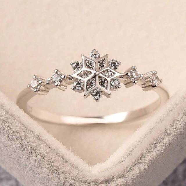Stylever 1pc Exquisite Ring Ladies Jewelry For Women S925 Sterling Silver Elegant Zirconia Ring Fine Jewelry Gift For Girls Wedding Prom Party Decor