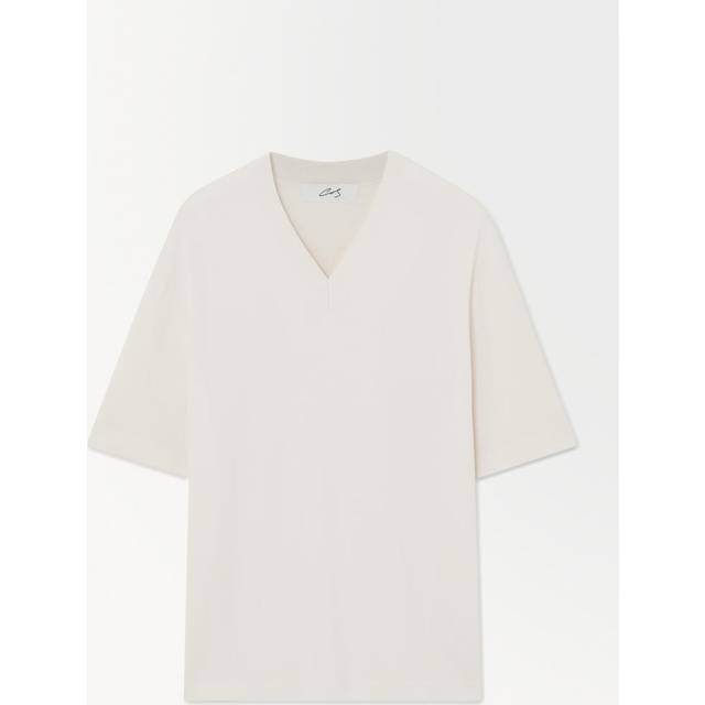 The Fine Knit T-Shirt - White - M