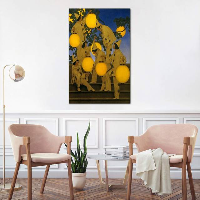 &#39;The Lantern Bearers&#39; Painting on Wrapped Canvas (101.6cm H x 66.04cm W x 1.91cm D)