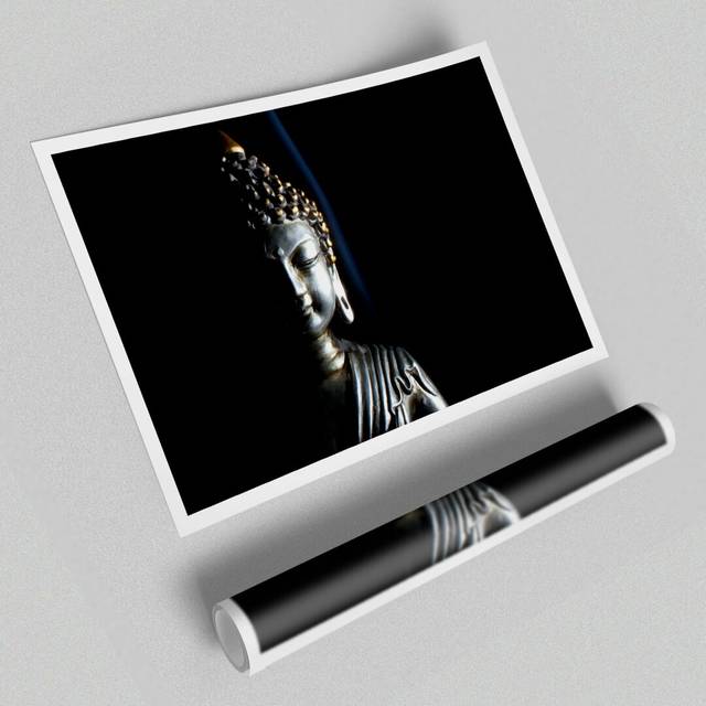 'Buddha Ethnic' - Graphic Art Print on Paper (59.4 cm H x 84.1cm W)