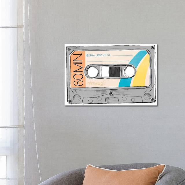 Mix Tape IV by - Wrapped Canvas (45.72cm H x 66.04cm W x 1.905cm D)
