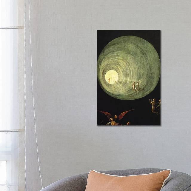 Deatail Of The Funnel Of Goodness And Light, Ascent Of The Blessed (66.04cm H x 45.72cm W x 1.91cm D)