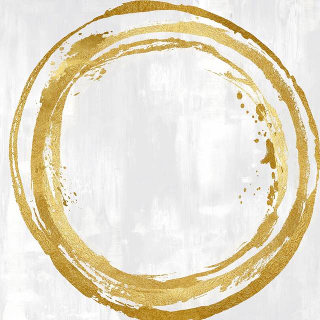 Circle 1 - Wrapped Canvas Graphic Art (122cm H x 122cm W)