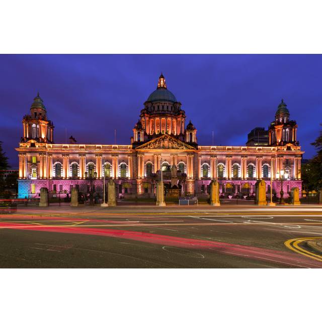 Belfast City Hall by Zhuzhu - Wrapped Canvas Photograph (51cm H x 76cm W)