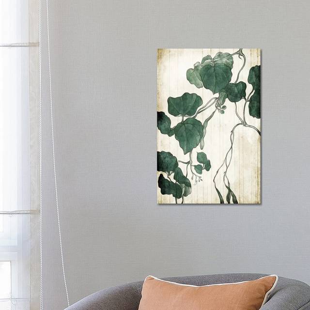 Hanging Leaves by Milli Villa - Wrapped Canvas Graphic Art (66.04cm H x 45.72cm W x 3.81cm D)