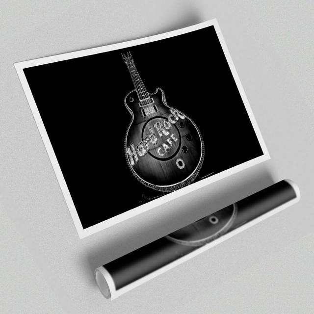Hard Rock Cafe Las Vegas - Graphic Art Print on Paper (42cm H x 59.4cm W)