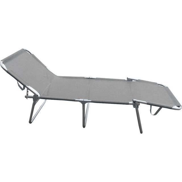 Aurkene Cot Trieste Alta S/Roof - Grey (40cm H X 58cm W X 190cm L)