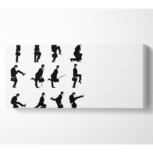 Monty Python The Walk - Wrapped Canvas Art Prints - Multicolour (50.8cm H x 121.9cm W x 10cm D)