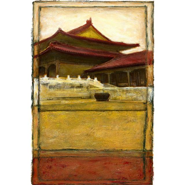Storehouse Oriental Panels (NC) - Wrapped Canvas Art Prints (76cm H x 51cm W x 3.8cm D)