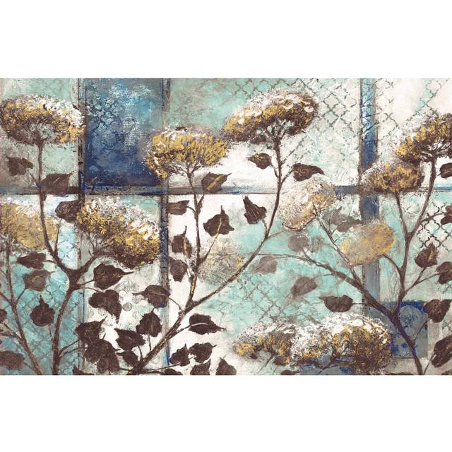 Pattern Puff Balls - Wrapped Canvas Art Prints (20cm H x 30cm W x 3.8cm D)