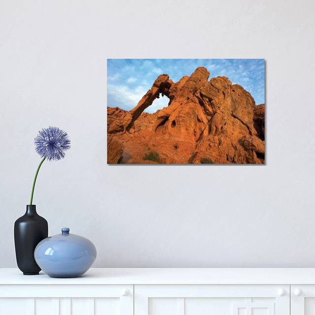 Elephant Rock, a Unique Sandstone Formation by Tim Fitzharris - Wrapped Canvas Photograph (30.48 cm H x 45.72 cm W x 1.91 cm D)