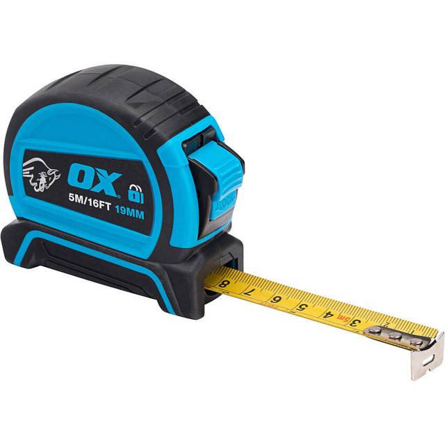 OX Pro Double Locking Tape Measure Twin Pack - 5m