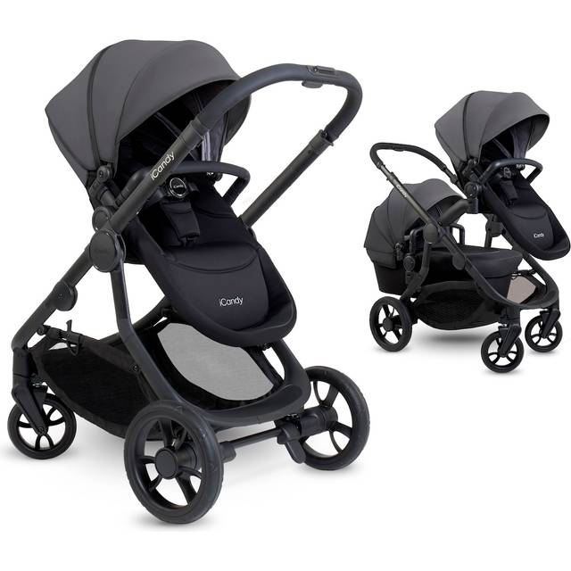 iCandy Orange 4 Pushchair Bundle - Fossil/Black, Fossil/Black