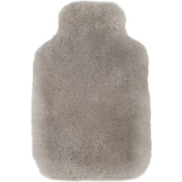 Just Sheepskin Rebecca Hot Water Bottle - Grey, Grey, Women