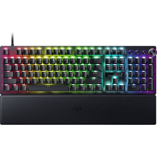 Razer Huntsman V3 Pro Analog Optical Gaming Keyboard (Nordic) - Bedste gamer tastatur - Techii.dk