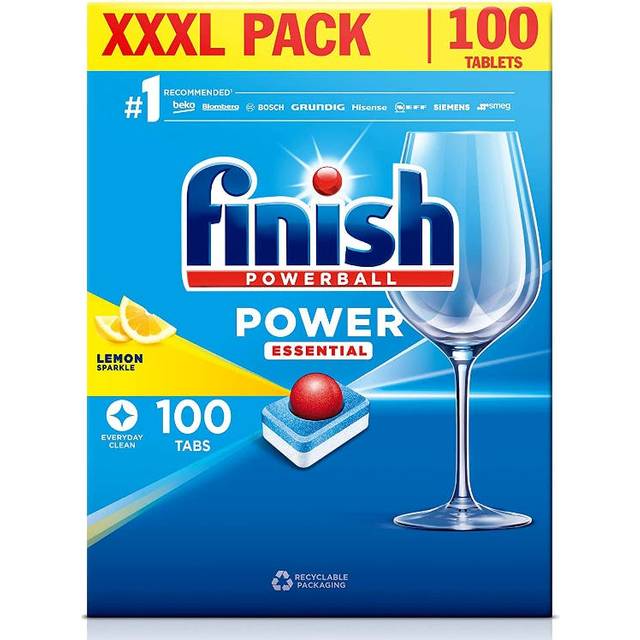 Diskmaskinstabletter 100st | Finish Power All-in-1 citron