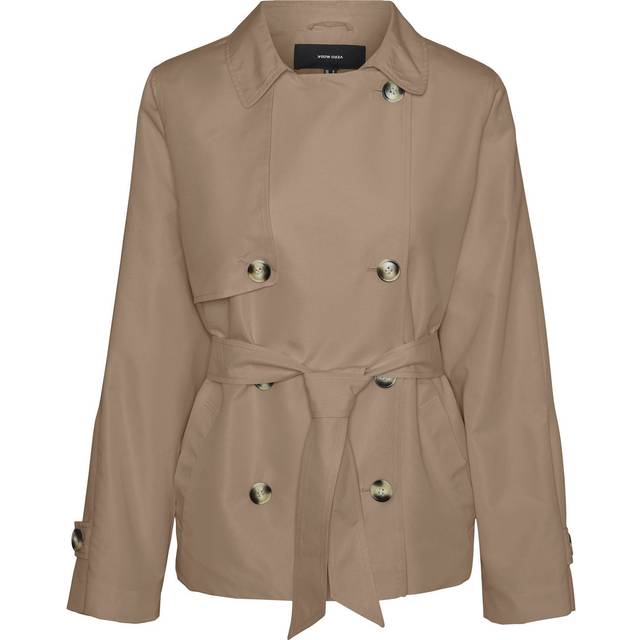 Vero Moda - Jacka vmZoa Trenchcoat - Silver