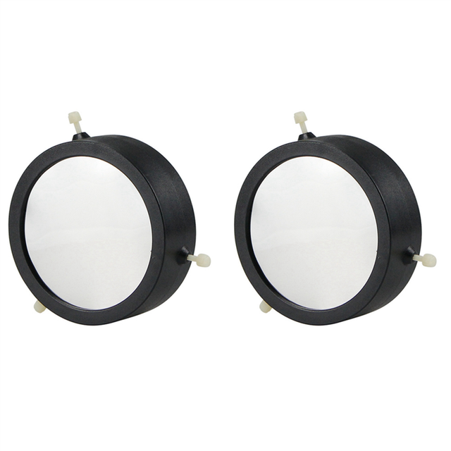 2X Adjustable Solar Film Objective Lens Cover Filter 86-117mm Frame and Sun Astronomical Telescope