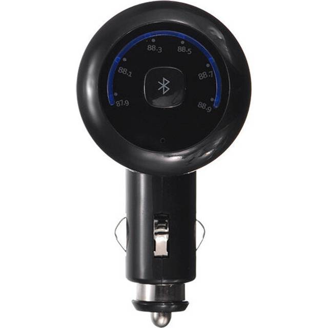 (Black) Car MP3 Player USB Charger Transmitter with Bluetooth Function
