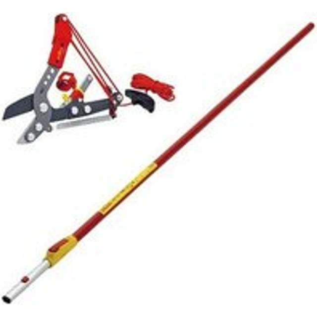 Wolf Garten Adjustable Anvil Tree Loppers RCVM Garden & ZMV4 Telescopic Handle