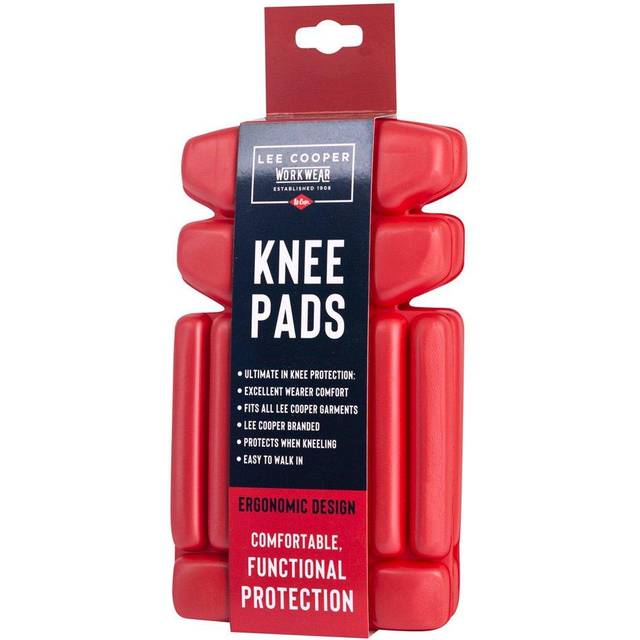 Lee Cooper Knee Pads Workwear Strong Hard Wearing Safety Work Protective Kneepad, One Size