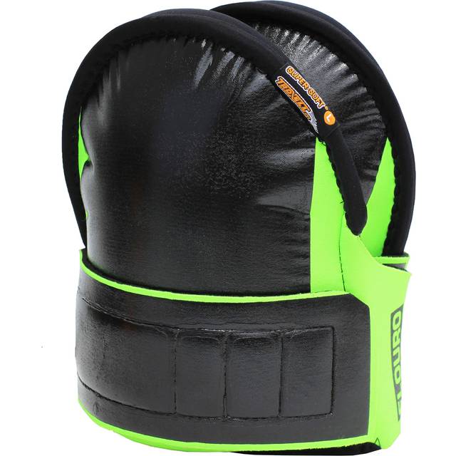 TROXELL USA - SuperSoft Knee Pads Hi-Viz Fluorescent Green (Large Size/Bagged in Pairs)
