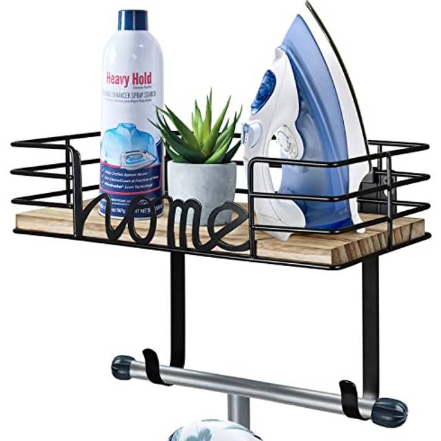 Ironing Board Hanger Wall Mount - Laundry Room Iron and Ironing Board Holder