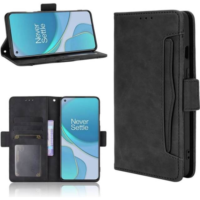 Oneplus 8T Plånboksfodral PU-Läder 6-FACK Winston V3