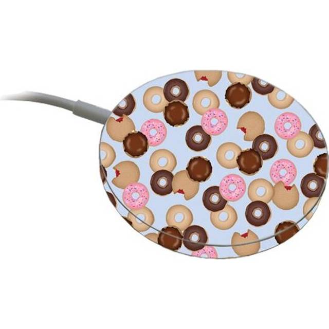 MightySkins APMACH-Donut Binge Skin Compatible with Apple MagSafe Charger - Donut Binge
