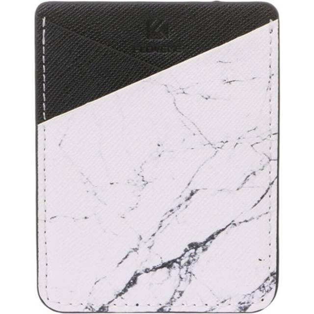 2 Pcs Fashion Shining Mobile Phone ID Credit Card Holder Wallet Credit Pocket Adhesive Back Sticker Pouch Phone Accessories