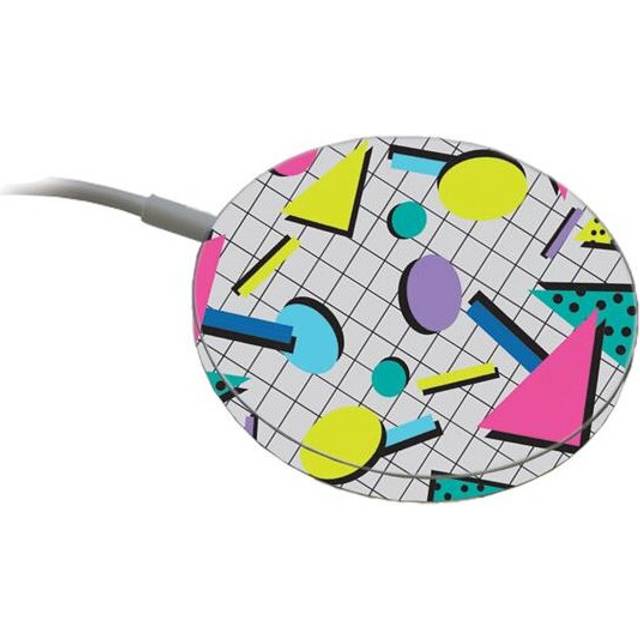 MightySkins APMACH-Awesome 80s Skin Compatible with Apple MagSafe Charger - Awesome 80s