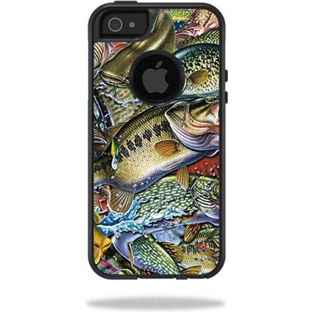 MightySkins OTCIP5-Action Fish Puzzle Skin for Otterbox Commuter iPhone 5, 5S & SE Case - Action Fish Puzzle
