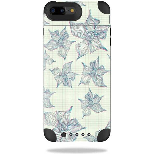 MightySkins MJAIRIP7PL-3d Flowers Skin for Mophie Juice Pack Air iPhone 7 Plus Case Wrap Cover Sticker - 3D Flowers