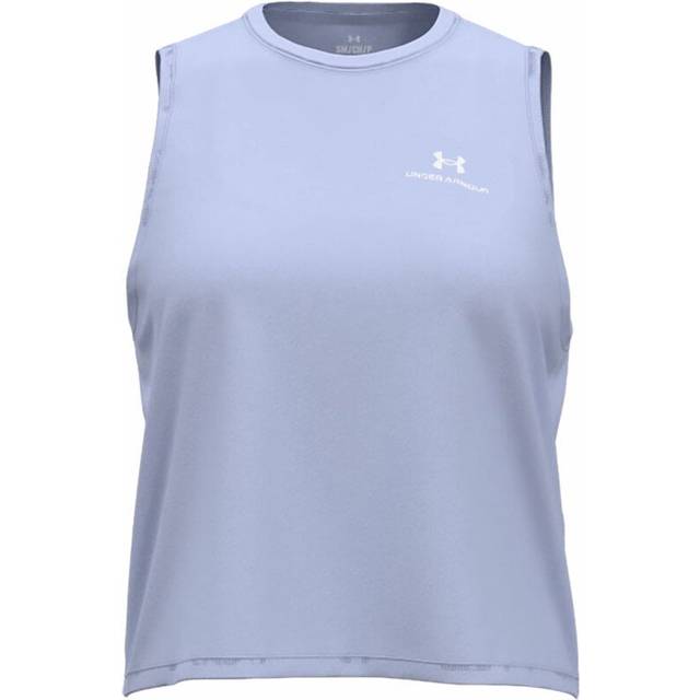 Under Armour Vanish Energy Crop Tank Top Women violet, size: L