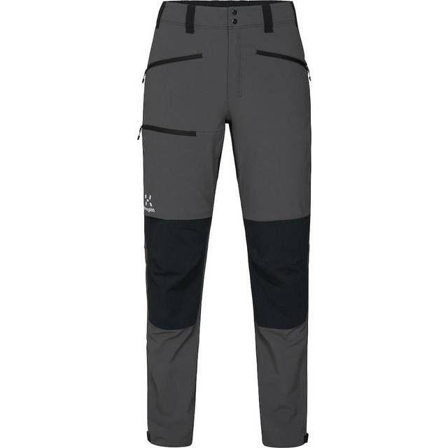 Haglöfs Women's Mid Standard Pant (2022) Magnetite/True Black, 40 Long