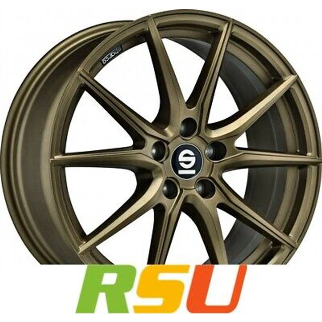 Sparco Wheels DRS Alloy Wheels In Rally Bronze Set Of 4 - 18x8 Inch ET35 5x100 PCD Rally Bronze, Bronze