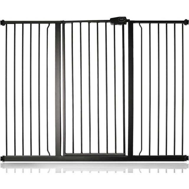 (Matt Black, 139.8cm - 147.4cm) Safetots Extra Tall Pressure Fit Gate