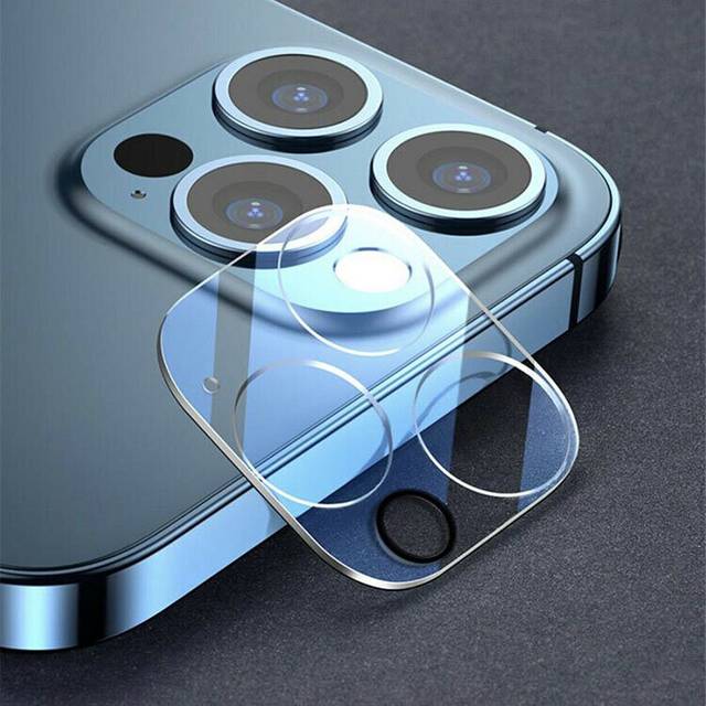 (iPhone 13 Pro / iPhone 13 Pro Max) Camera Lens & 3D Surround Clear Tempered Glass Protector For iPhone 13 Series
