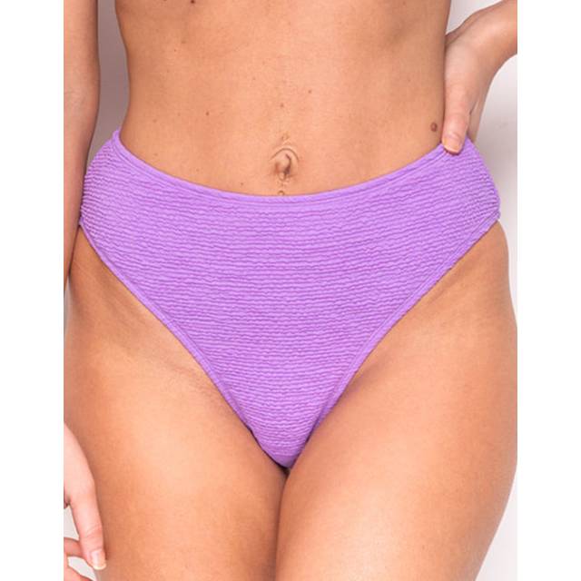 Ivory Rose Scrunch High Waisted Bikini Bottoms