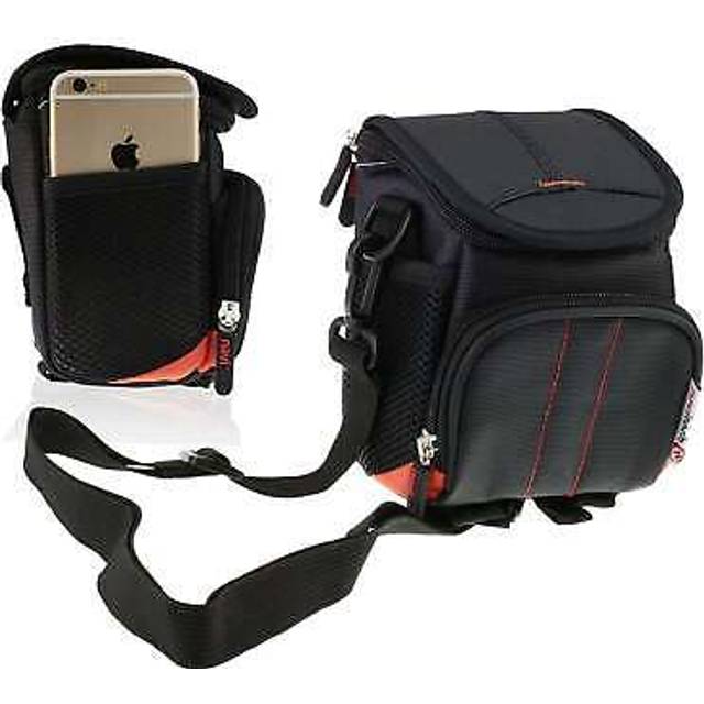 Navitech black bag for the canon powershot g7 x mark ii