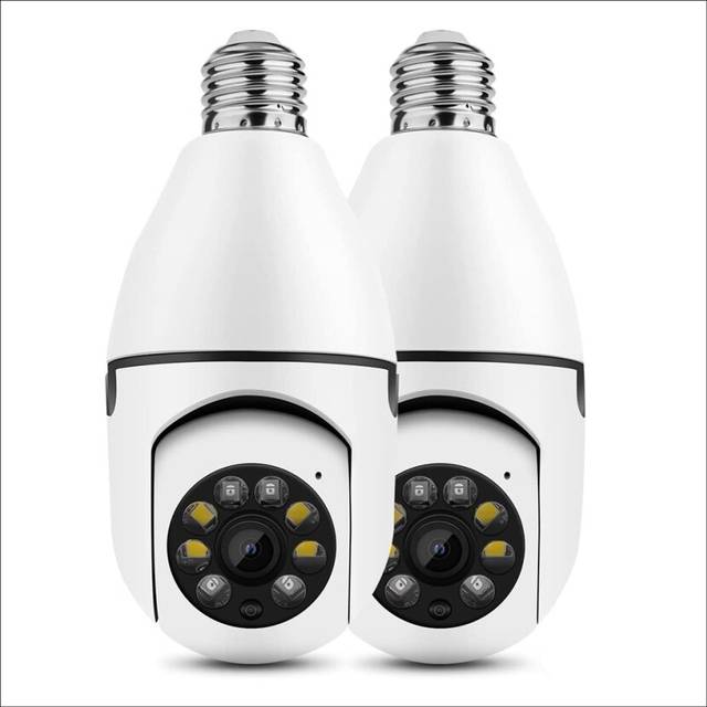 2.4G WiFi Light Socket Security Cameras Wireless ,Light Bulb Security Camera,Full HD 1080P Wireless Security Camera